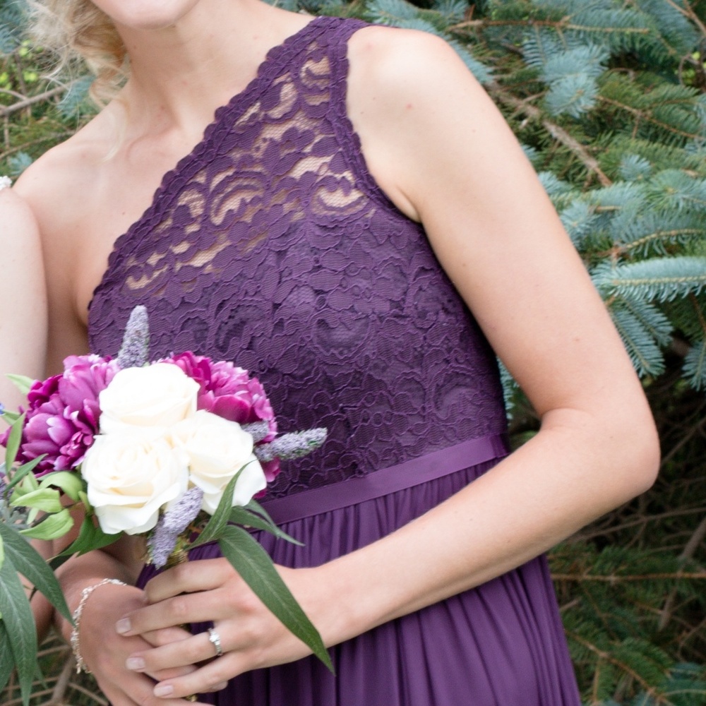 Plum Bridesmaid Dress